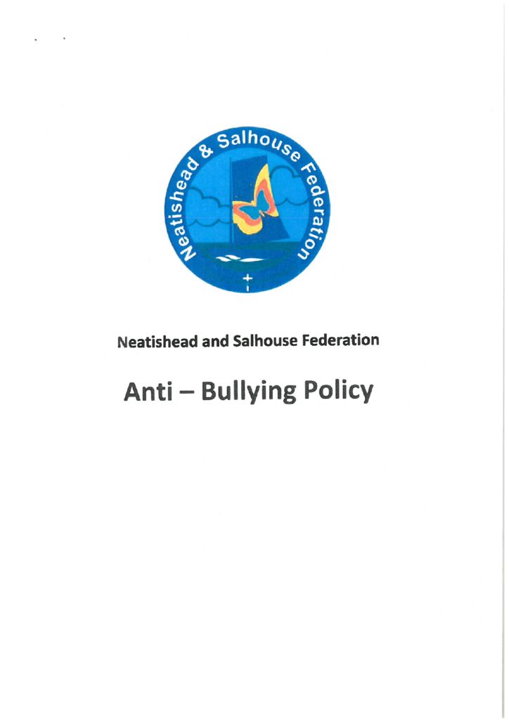 Anti-Bullying Policy – Salhouse CofE Primary School